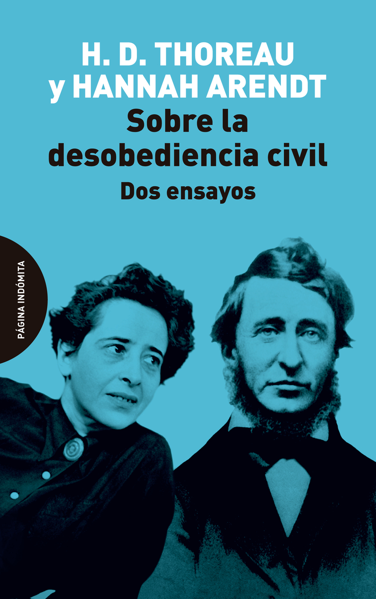 Sobre la desobediencia civil: portada