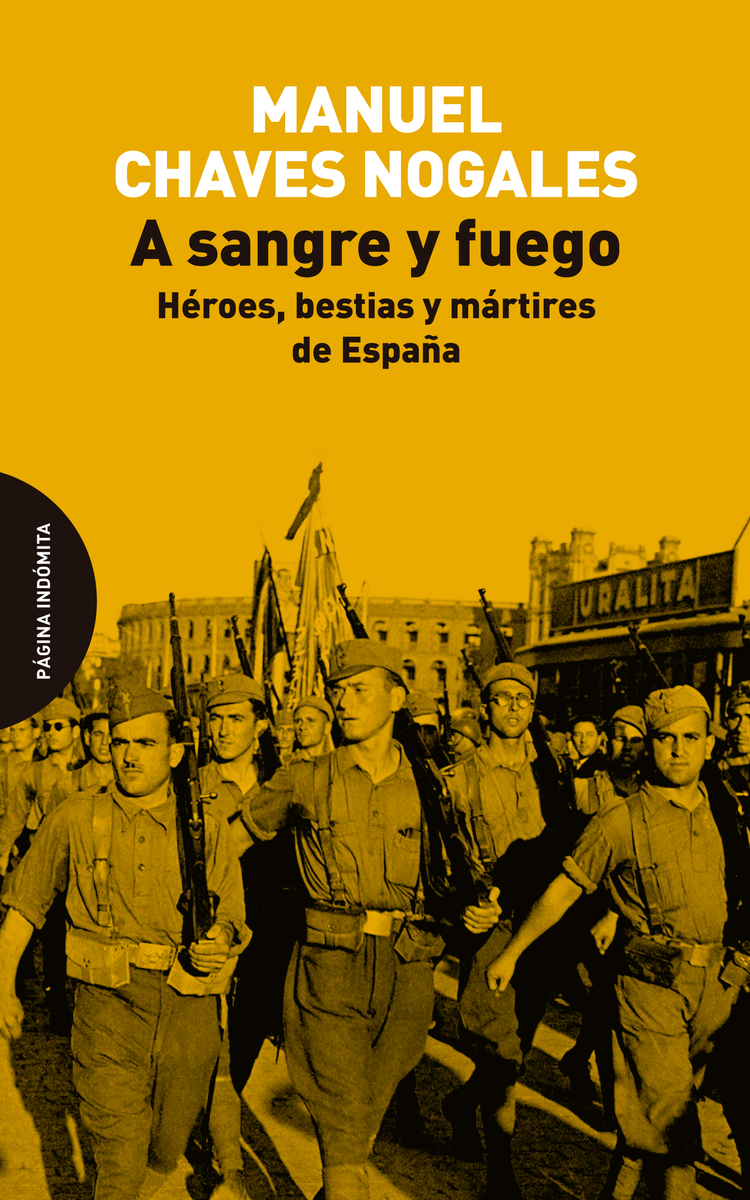 A sangre y fuego: portada