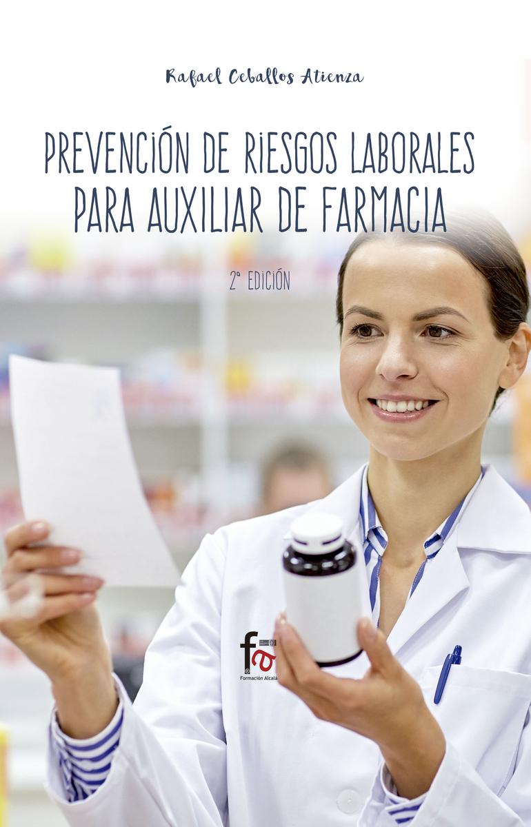 PREVENCIN DE RIESGOS LABORALES PARA AUXILIAR DE FARMACIA-2: portada