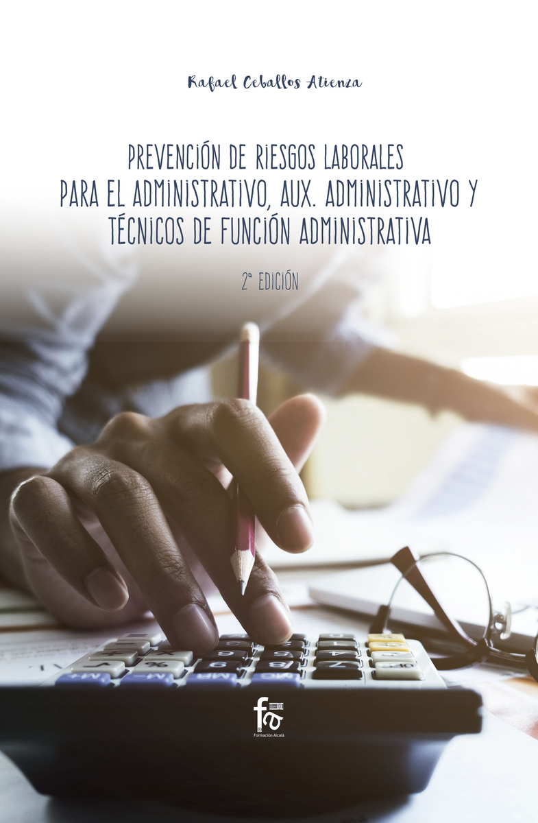 PREVENCIN DE RIESGOS LABORALES PARA ADMINISTRATIVOS,: portada