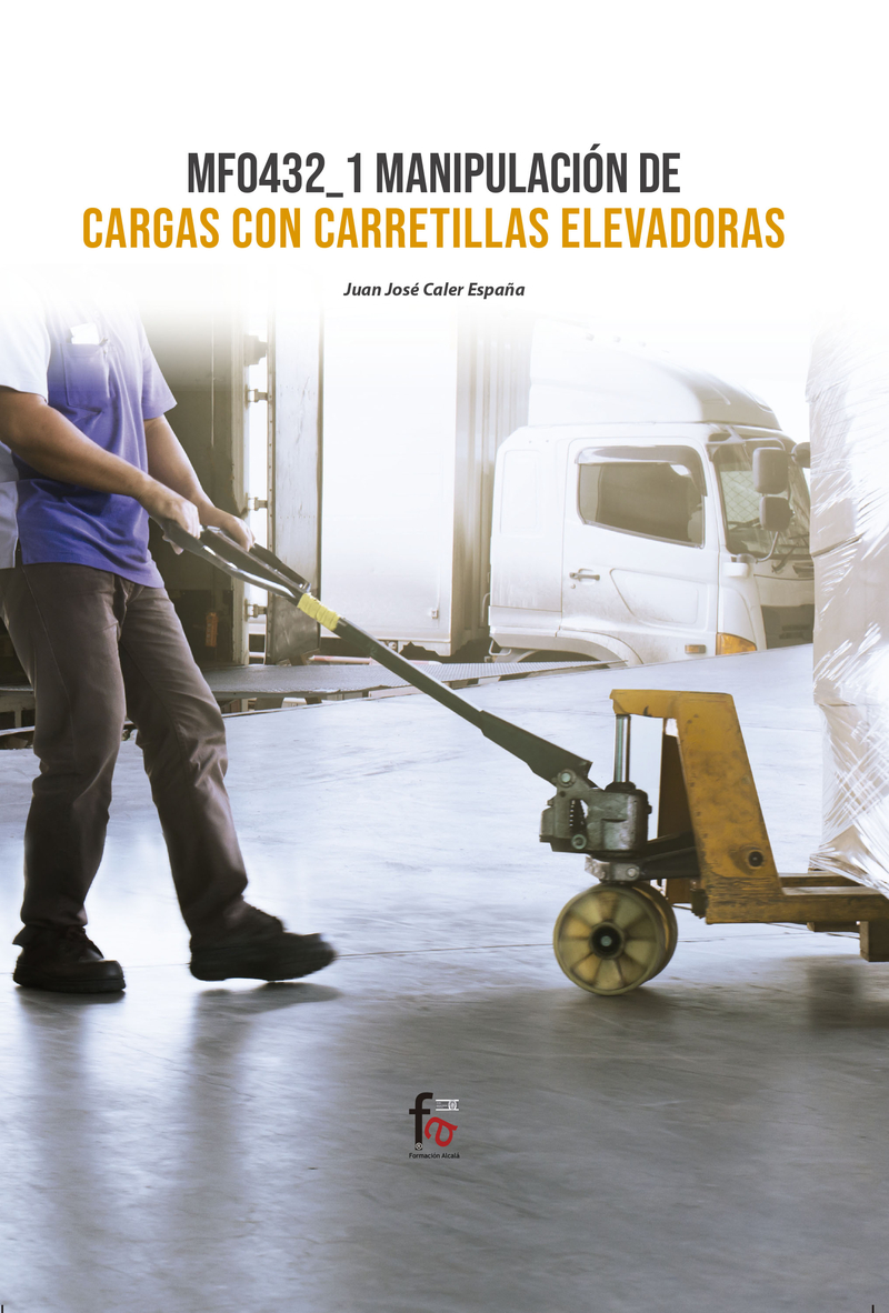 MANIPULACIN DE CARGAS CON CARRETILLAS ELEVADORAS: portada