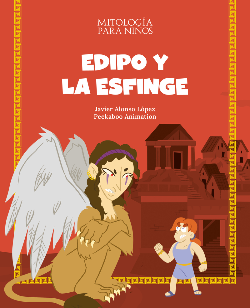 EDIPO Y LA ESFINGE: portada