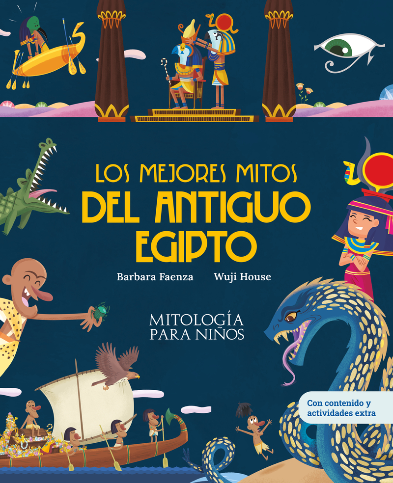 LOS MEJORES MITOS DEL ANTIGUO EGIPTO: portada