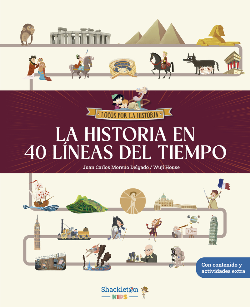 LA HISTORIA EN 40 LNEAS DEL TIEMPO: portada