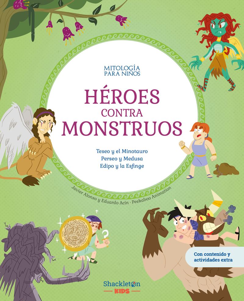 HROES CONTRA MONSTRUOS: portada