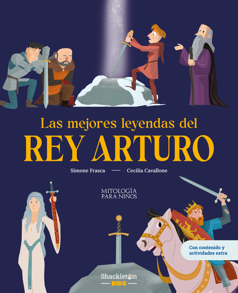 LAS MEJORES LEYENDAS DEL REY ARTURO: portada
