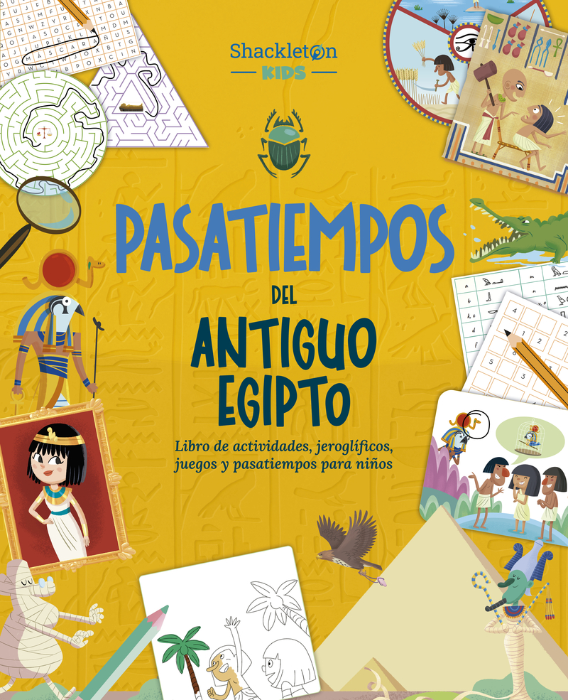 PASATIEMPOS DEL ANTIGUO EGIPTO: portada