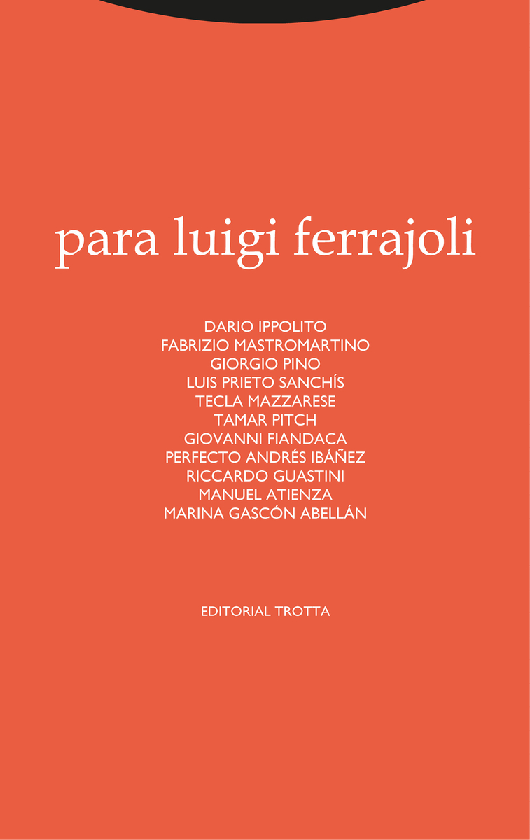 Para Luigi Ferrajoli: portada