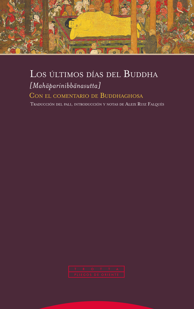 Los ltimos das del Buddha: portada