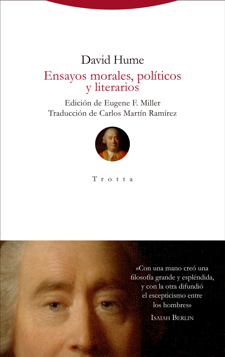 Ensayos morales, polticos y literarios: portada