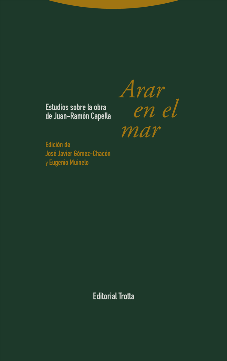 Arar en el mar: portada