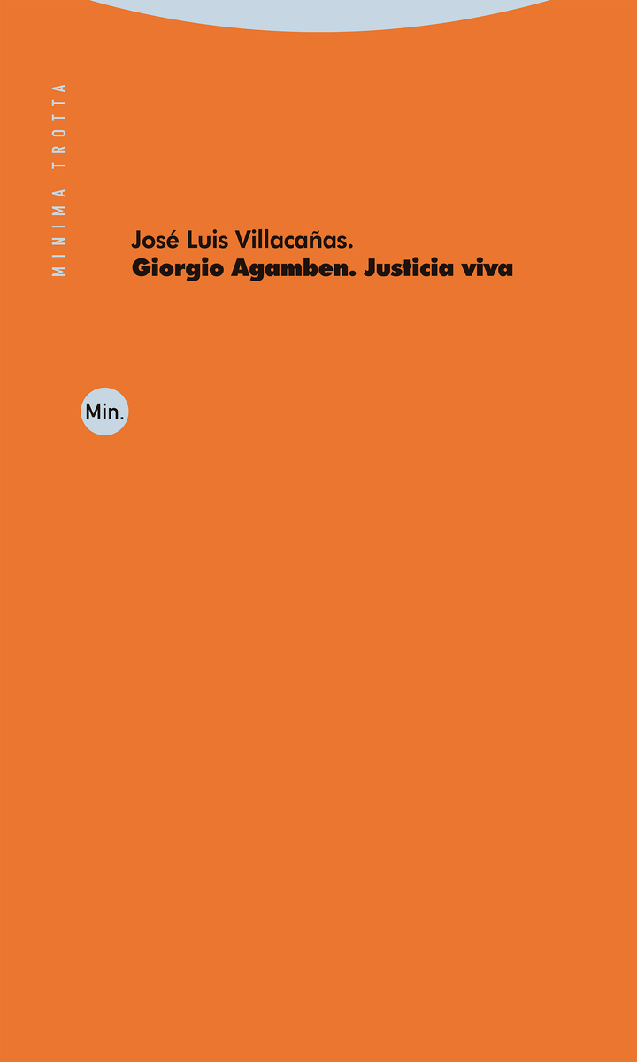 Giorgio Agamben. Justicia viva: portada