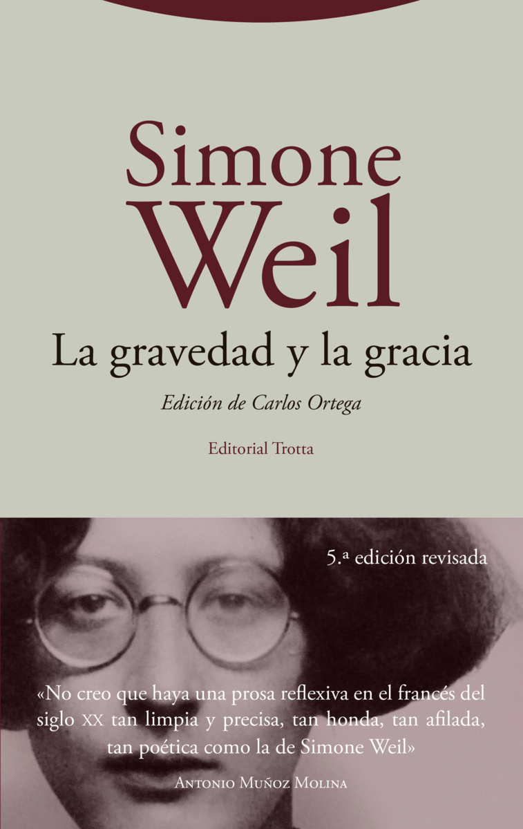 La gravedad y la gracia: portada