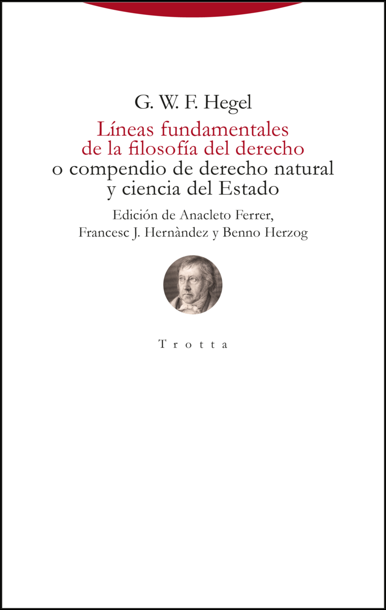 Lneas fundamentales de la filosofa del derecho: portada