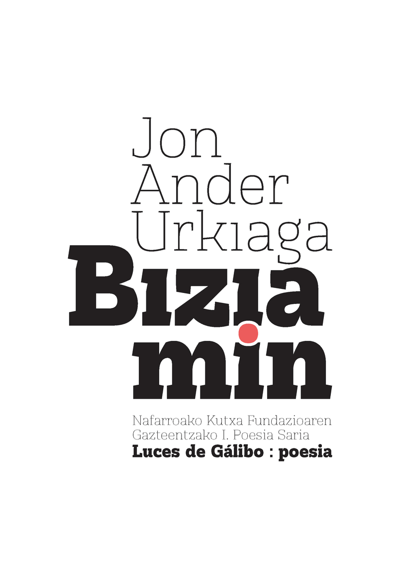 BIZIA MIN: portada