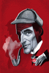 ILUSTRACIÓN SHERLOCK HOLMES: portada
