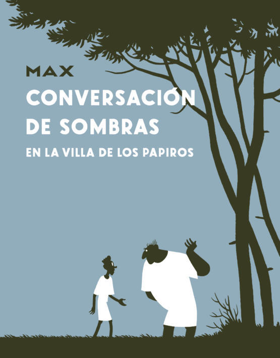 Conversacin de sombras en la Villa de los Papiros: portada