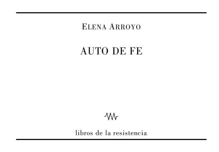 AUTO DE FE: portada