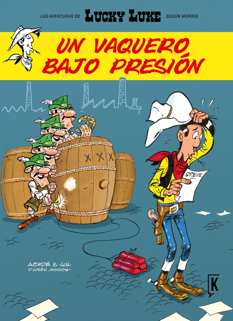 Lucky Luke. Un vaquero bajo presin: portada