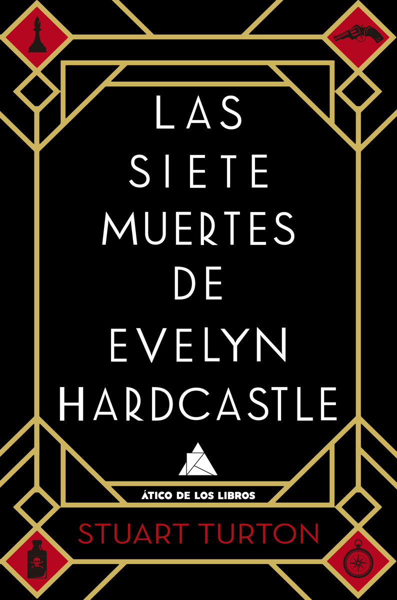 Las siete muertes de Evelyn Hardcastle: portada