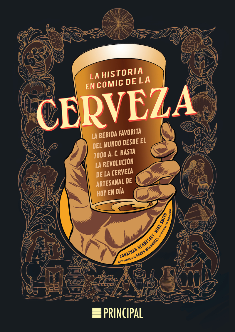 La historia en cmic de la cerveza: portada