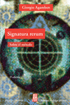 Signatura rerum. Sobre el método.: portada