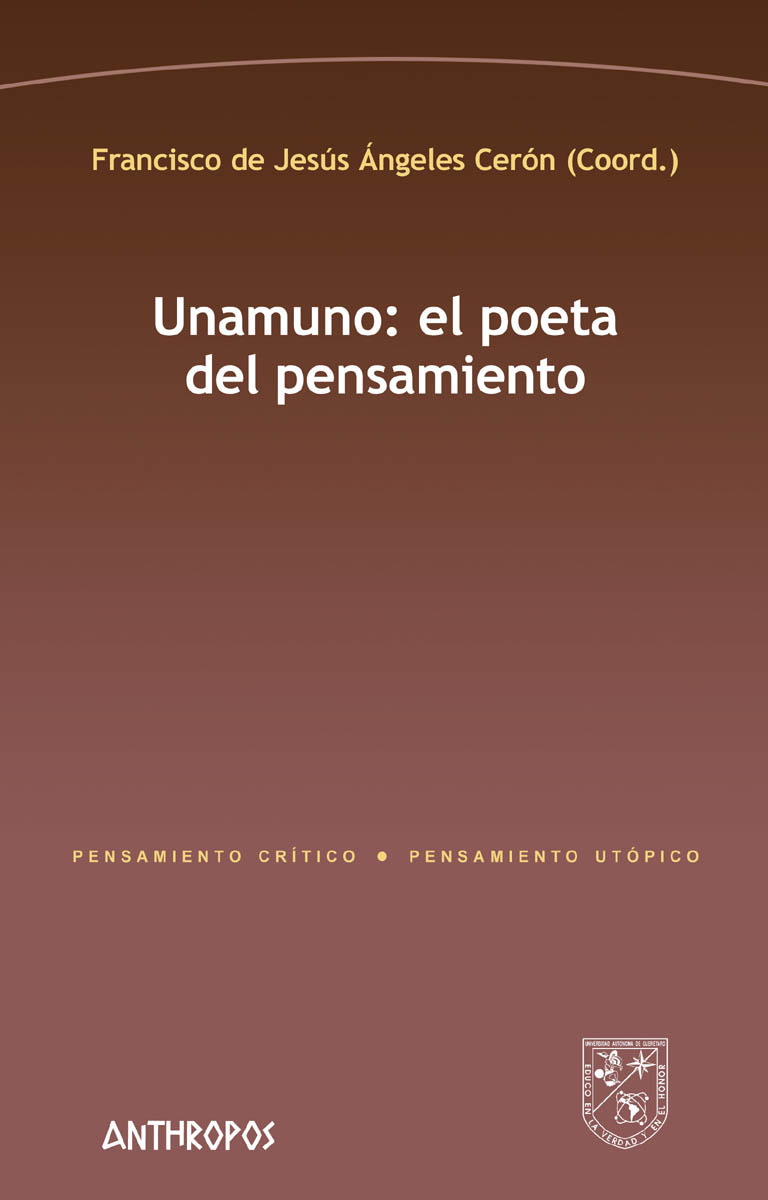 UNAMUNO: EL POETA DEL PENSAMIENTO: portada