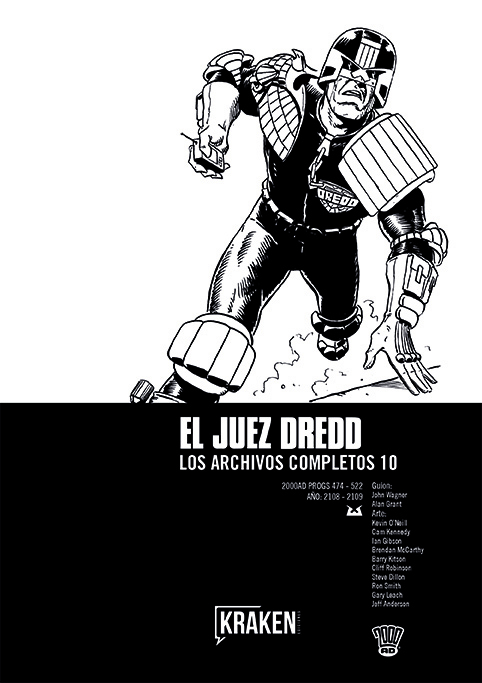 JUEZ DREDD. LOS ARCHIVOS COMPLETOS 10 (2ED): portada