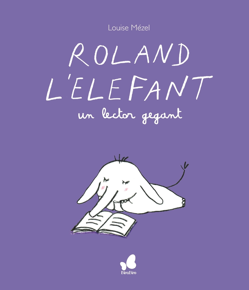 ROLAND L'ELEFANT, UN LECTOR GEGANT: portada