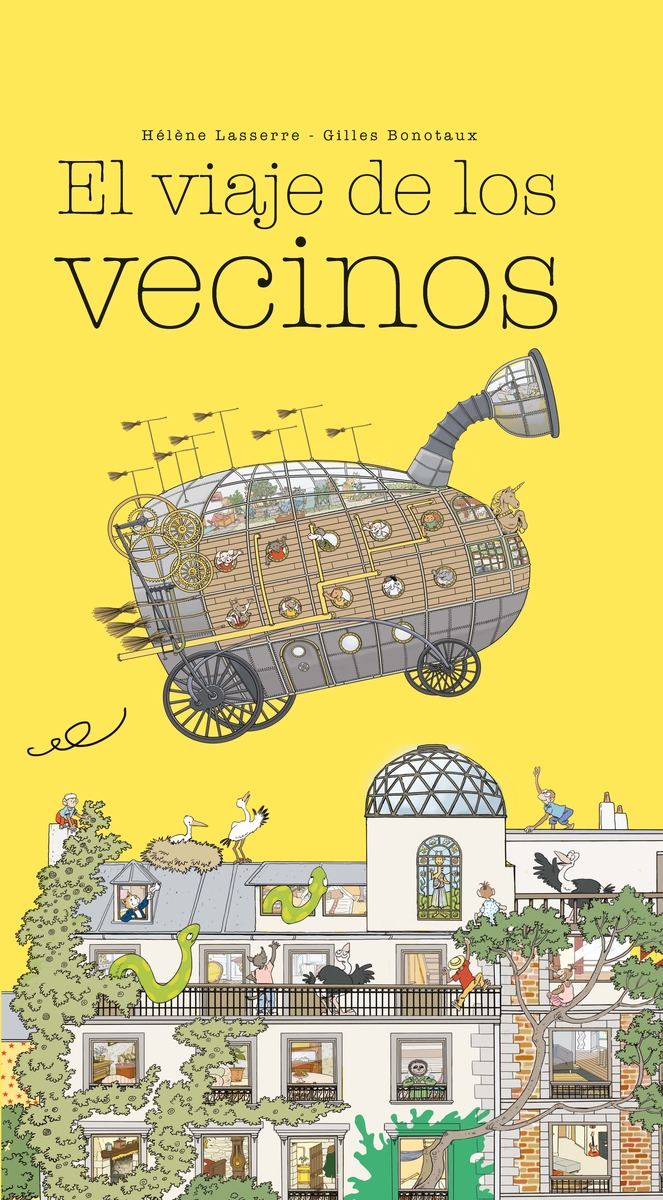 EL VIAJE DE LOS VECINOS: portada