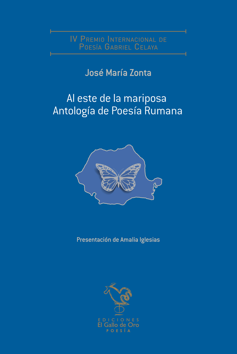 AL ESTE DE LA MARIPOSA. ANTOLOGA DE POESA RUMANA: portada