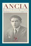 REVISTA DE LA FUNDACIÖN BLAS DE OTERO Estuche Nº 1-2-3-4: portada