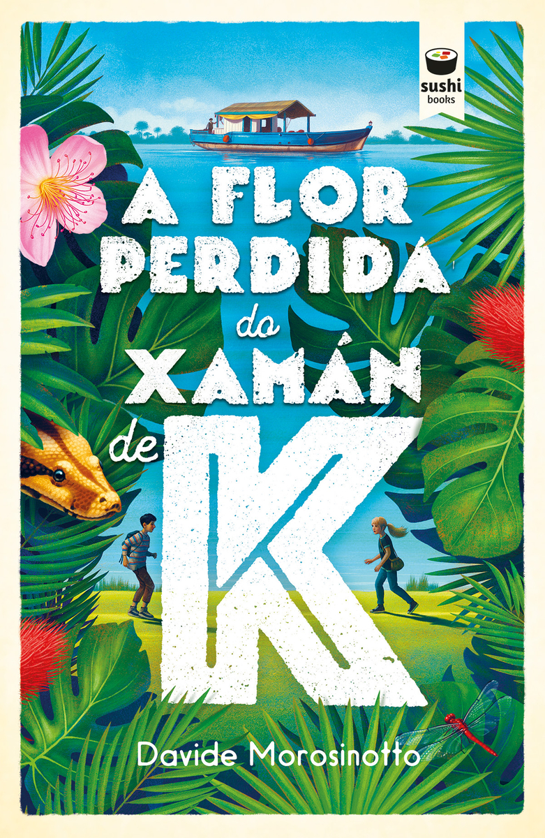 A flor perdida do xamn de K: portada