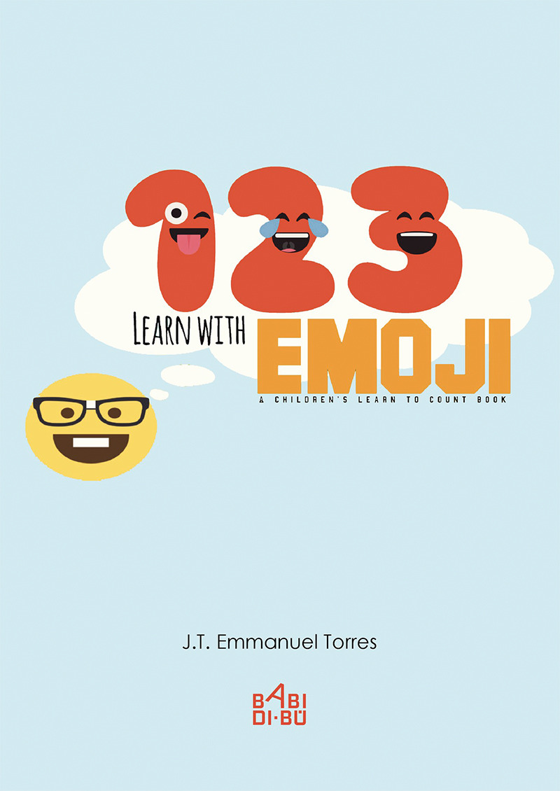 1,2,3 learn with Emoji (1,2,3 Aprende con Emoji): portada