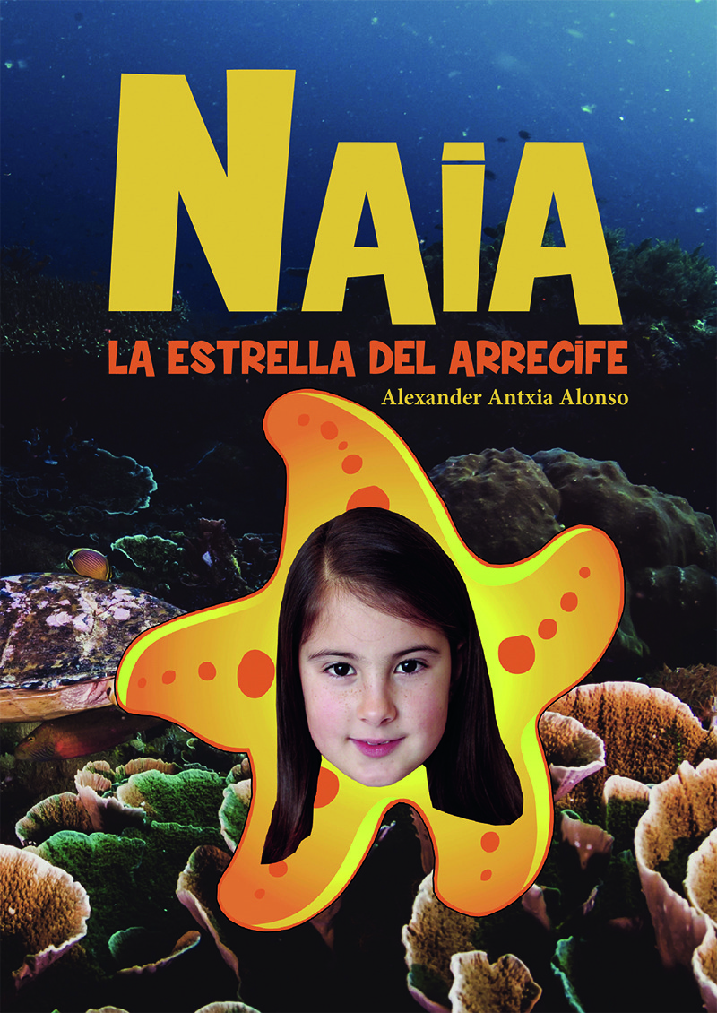 Naia, la estrella del arrecife: portada