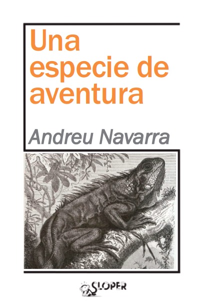 Una especie de aventura: portada