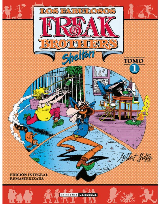 FREAK BROTHERS INTEGRAL 1: portada