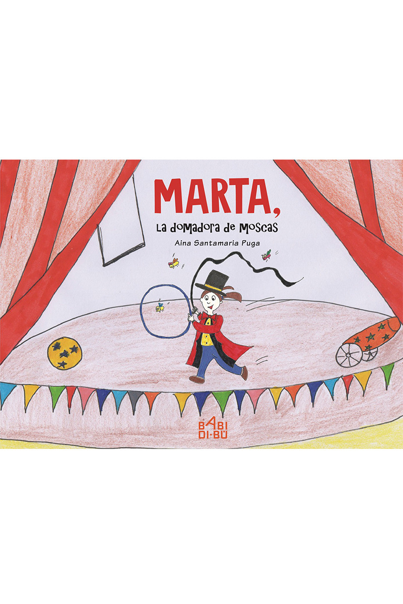 Marta, la domadora de moscas: portada