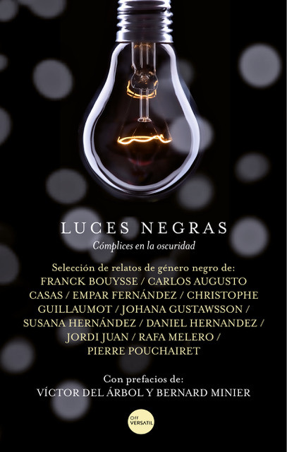 Luces negras: portada