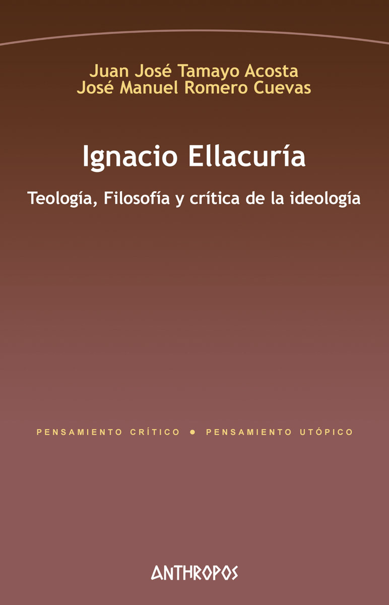 IGNACIO ELLACURA: portada