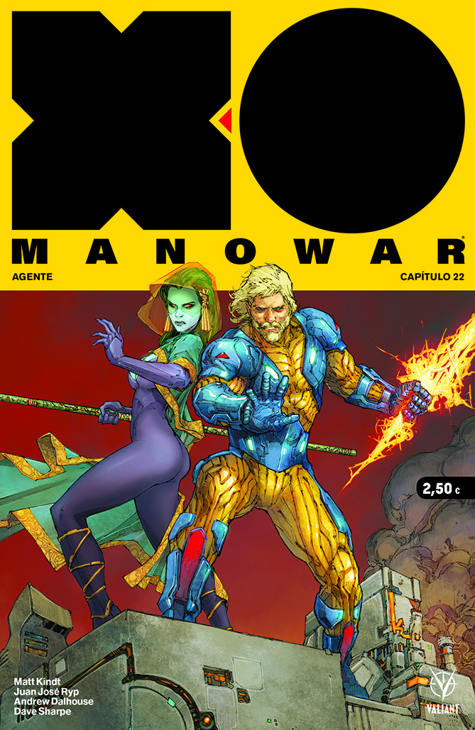 X-O MANOWAR 22: portada