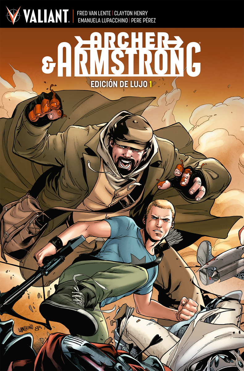 ARCHER & ARMSTRONG, Edicin de lujo 1: portada