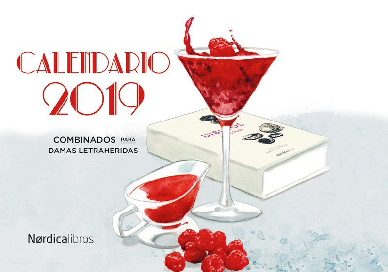 Calendario escritoras y ccteles 2019: portada