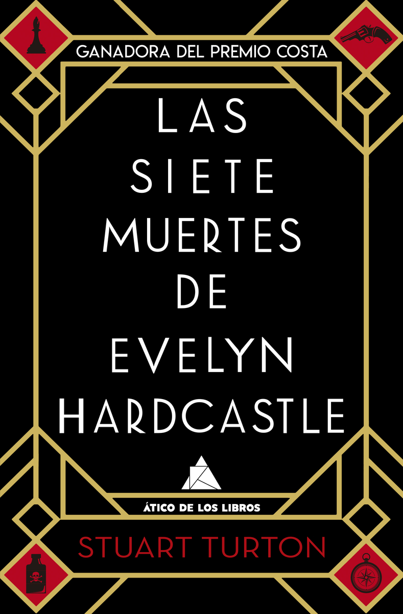 Las siete muertes de Evelyn Hardcastle: portada