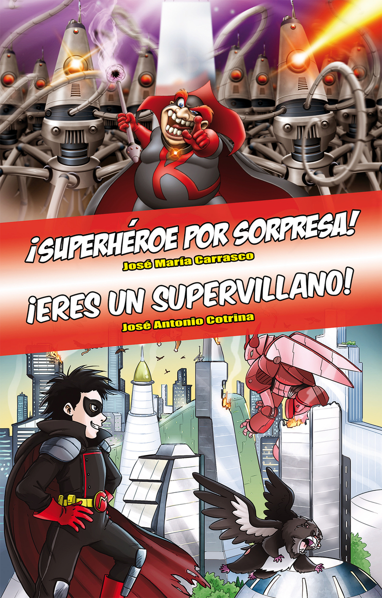 mnibus Superhroe por sorpresa! - Eres un supervillano!: portada