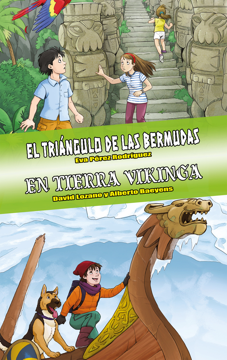 mnibus El tringulo de las Bermudas - En tierra vikinga: portada