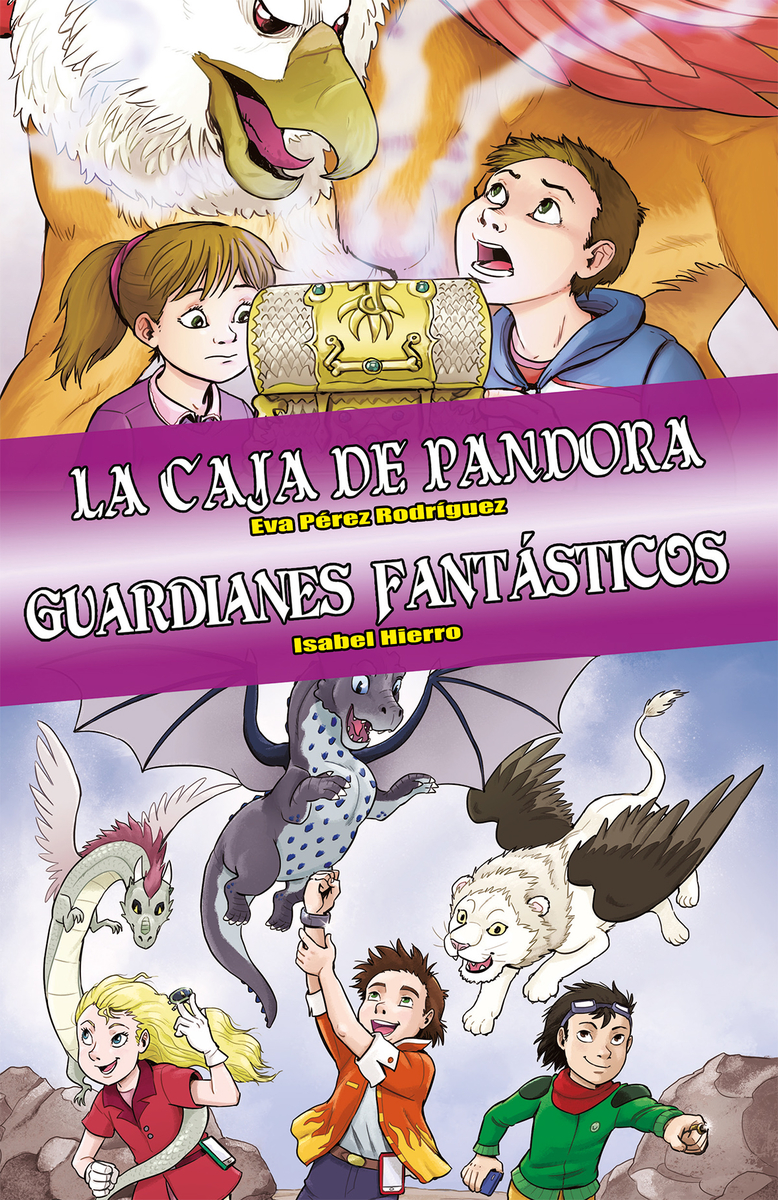 mnibus La caja de Pandora - Guardianes fantsticos: portada