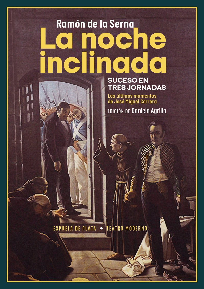 La noche inclinada: portada