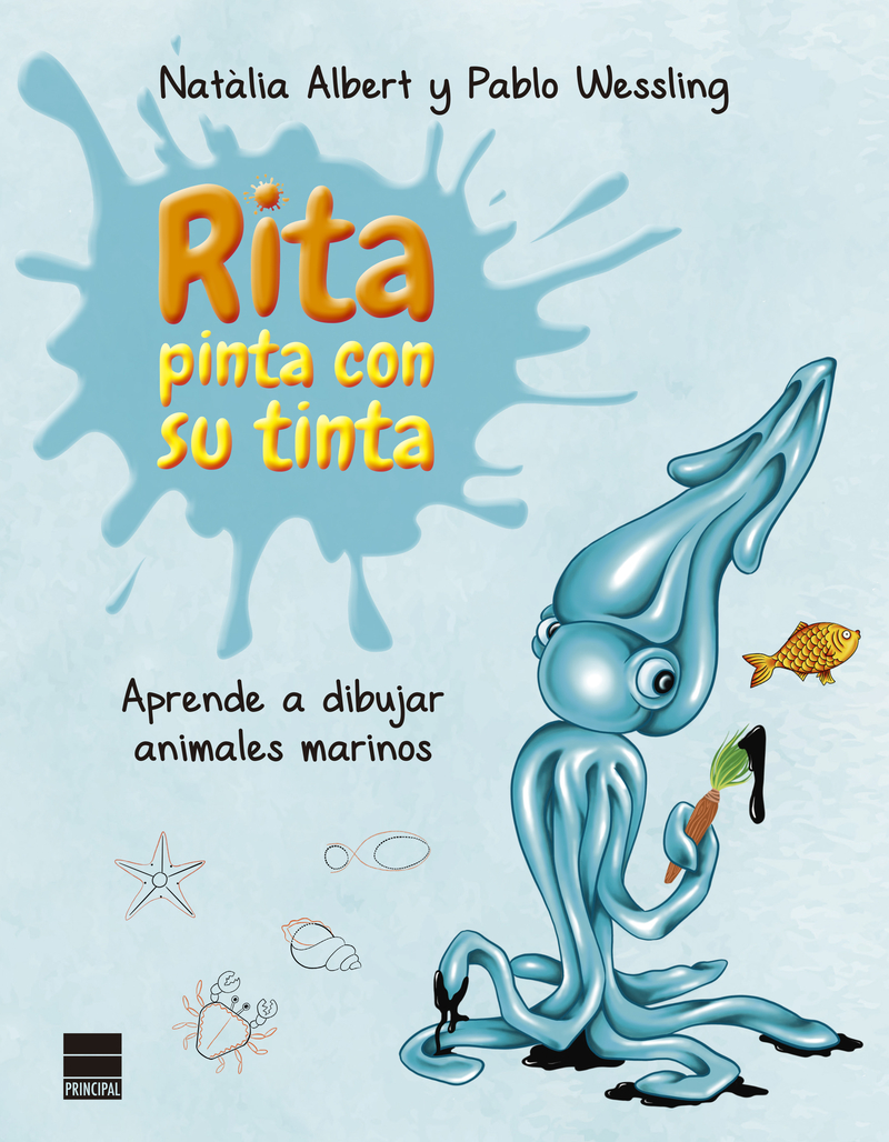 Rita pinta con su tinta: portada