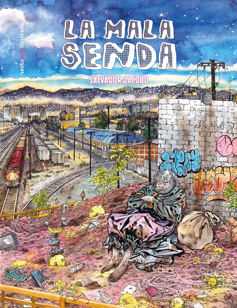 La mala senda: portada